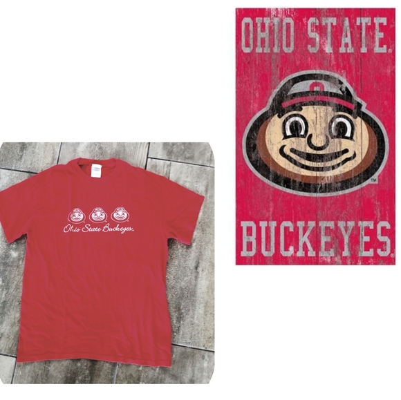 OHIO STATE BUCKEYE T-SHIRT - Picture 2 of 4